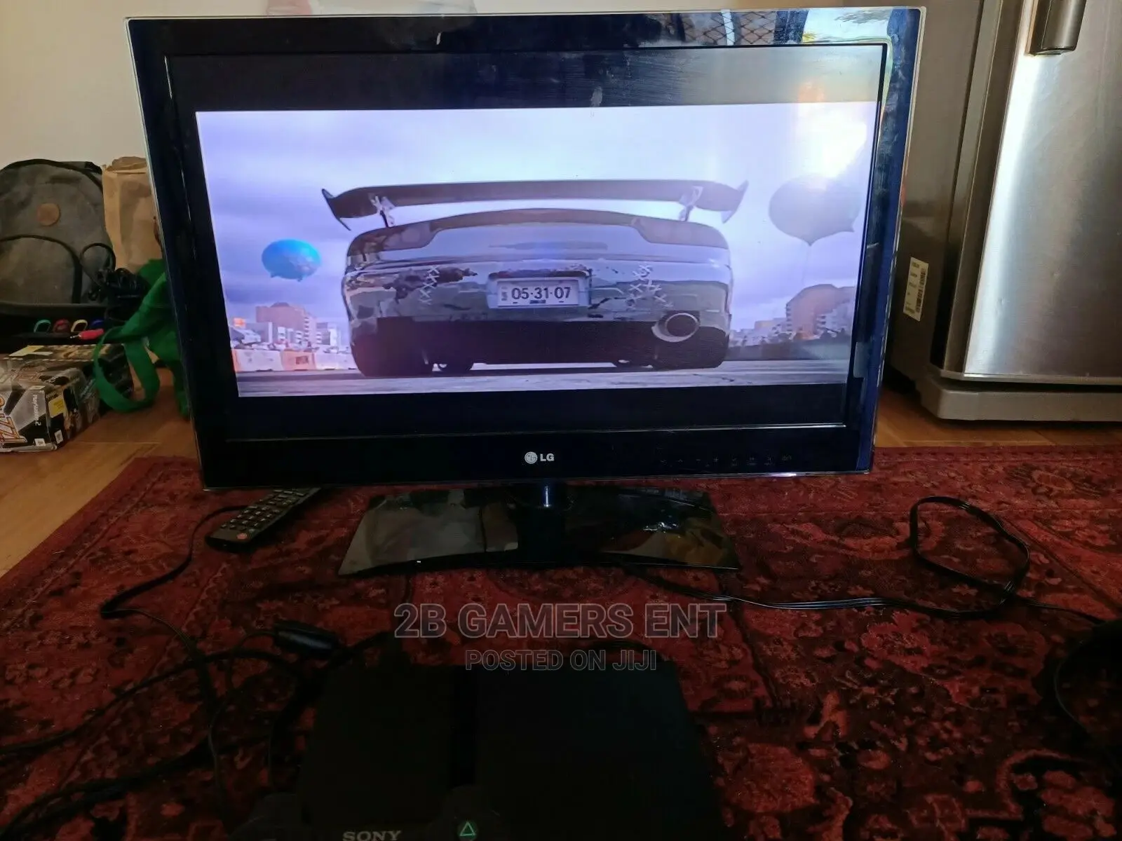 Play Station 2 Slim Clean With Games