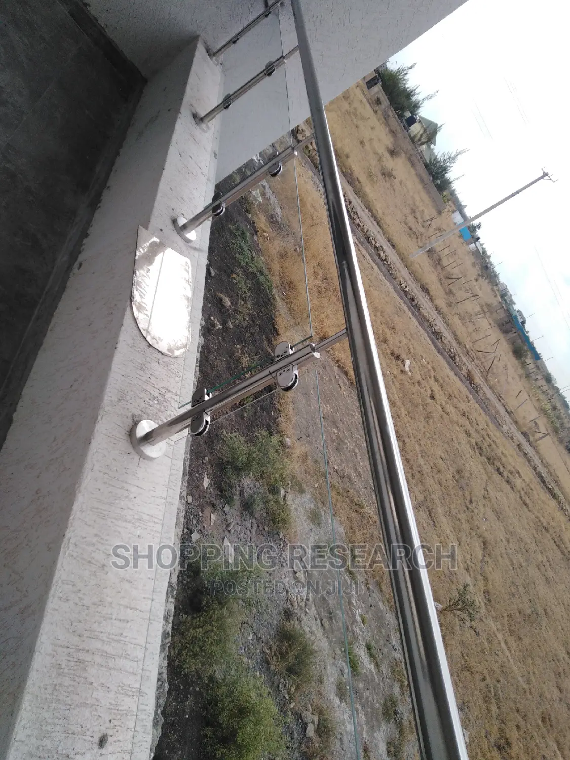Stainless Steel Railing With Toughened Glass 6MM