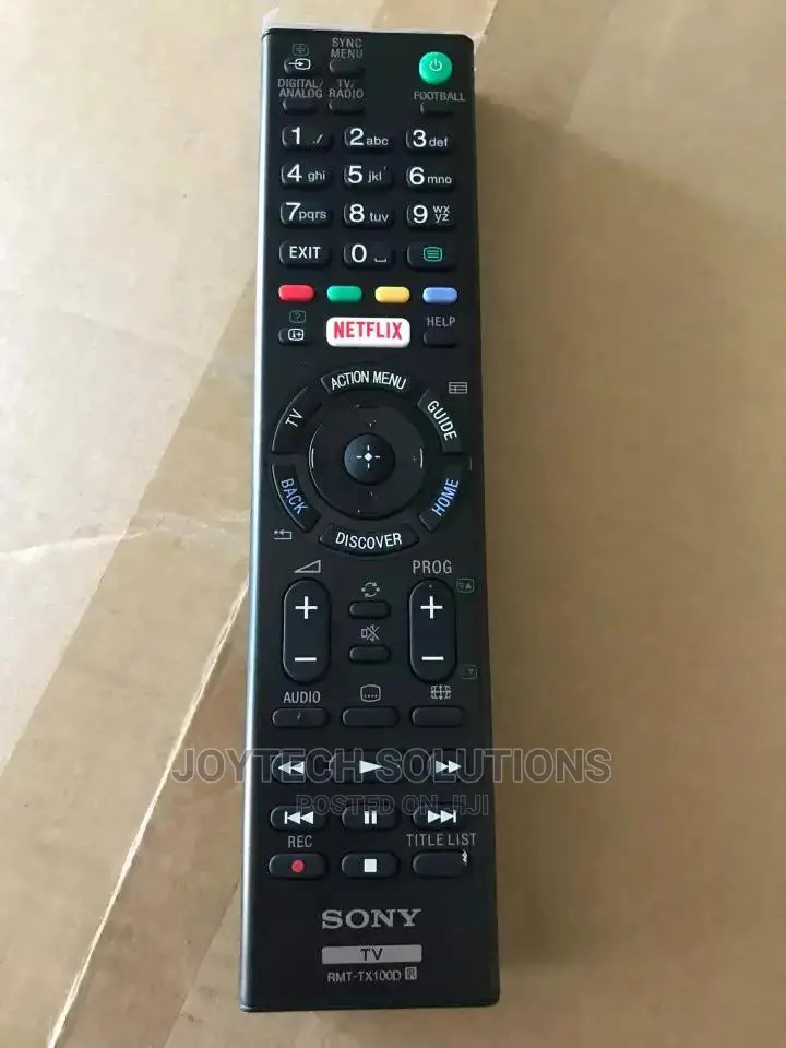 Sony Smart TV Remote Control. Android
