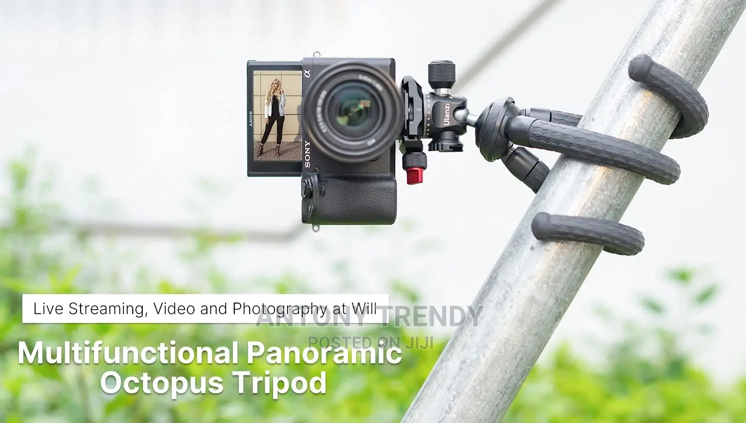 Footloose MZ305 Portable Flexible Octopus Tripod