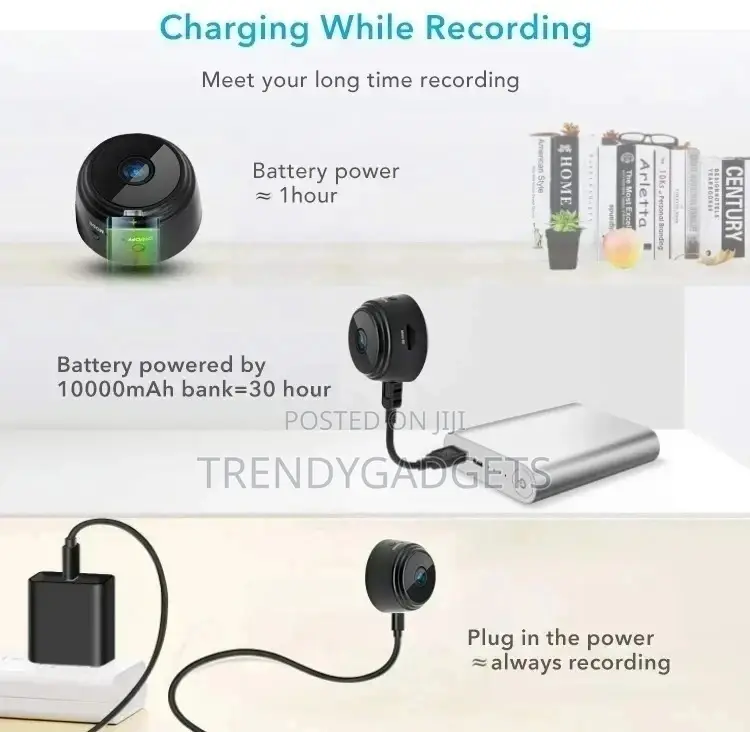 Hidden Cam A9 Small Spy Camera Security Cam