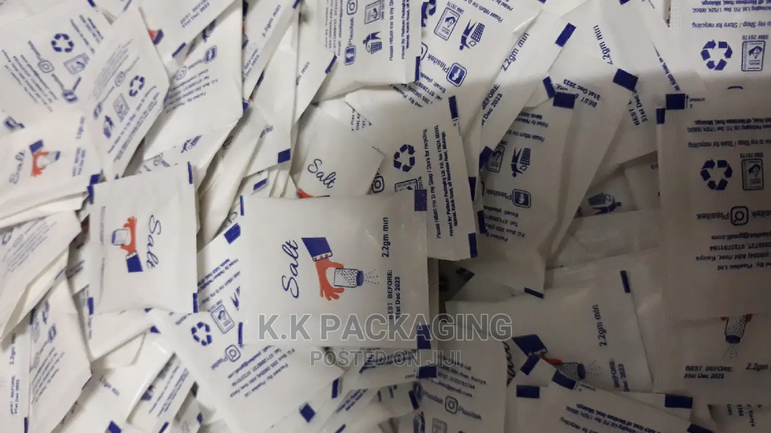 1000pcs Salt Sachets