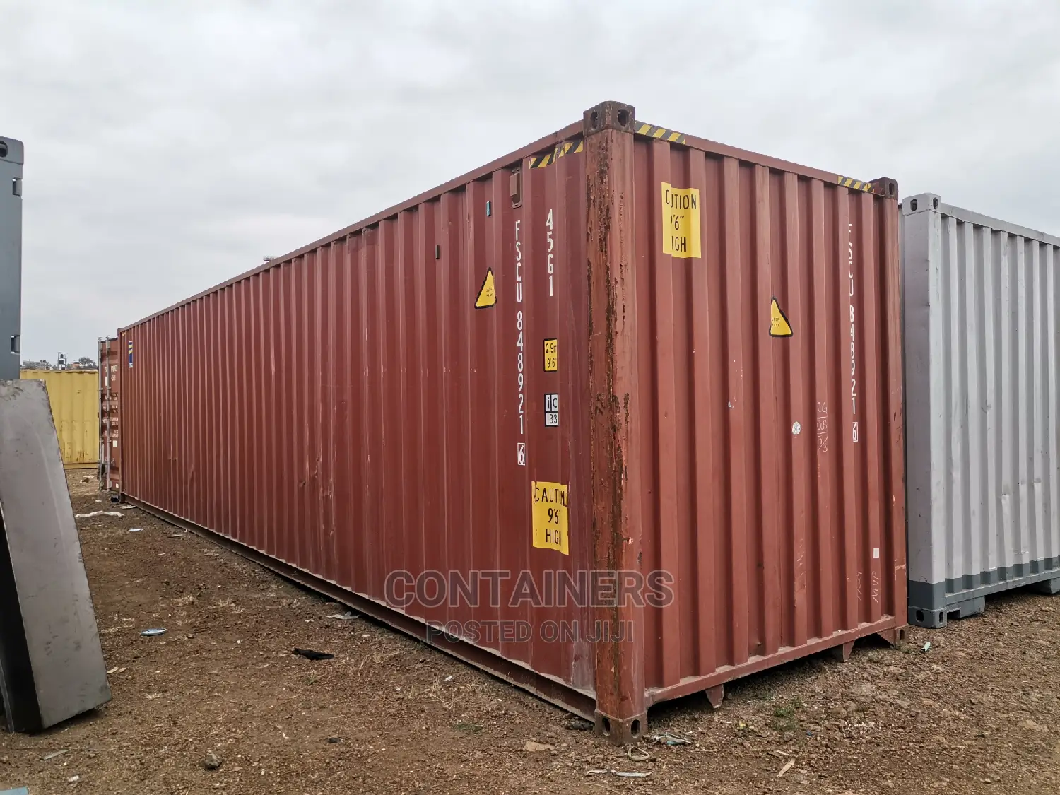 Empty Container in Perfect Condition