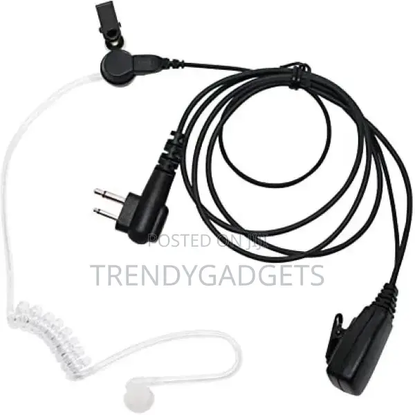 Walkie Talkie Two Way Radio Fbi Earpiece