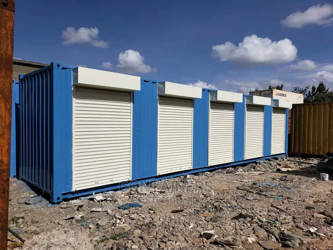 Container Business Stalls to Be Delivered to Kiambu
