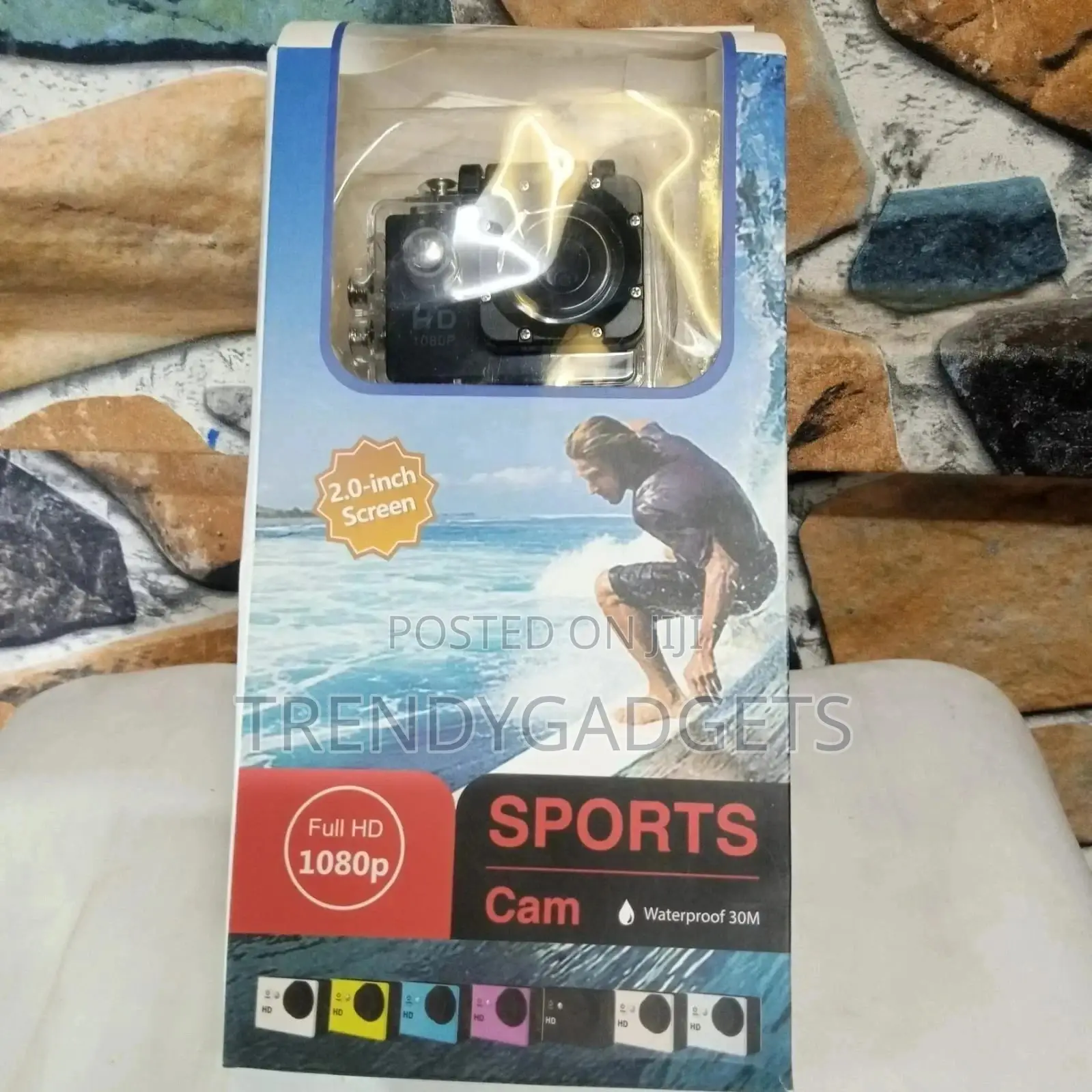 HD 1080P 2 Inch 30m Waterproof Sport Action Cam