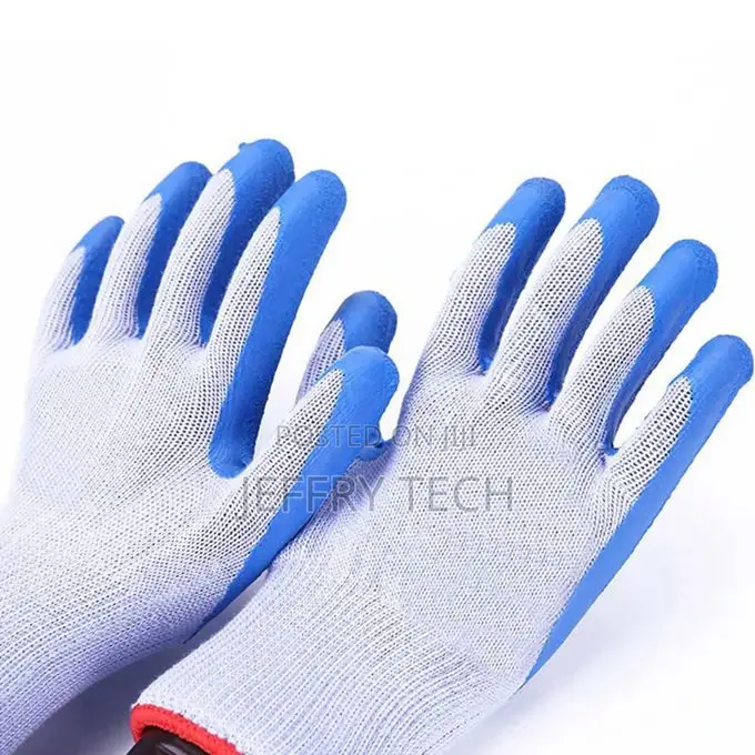 Fashion Diamond Grip Industrial Work Safety Gloves 1pair