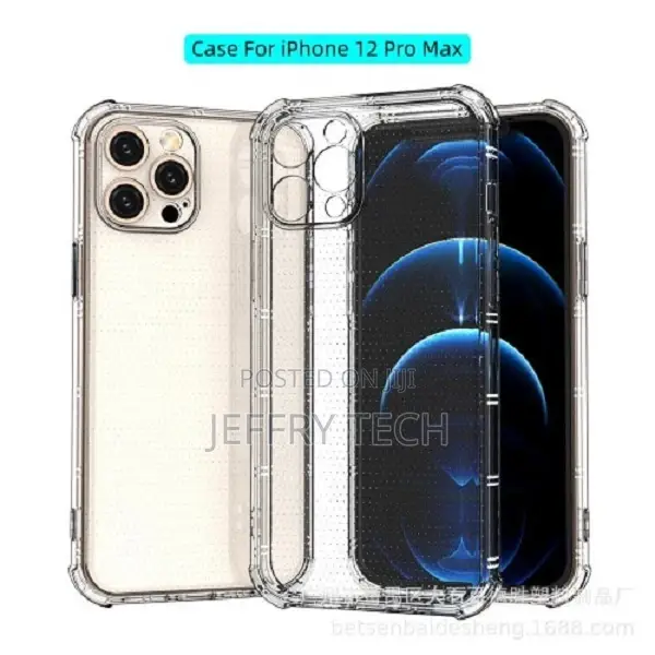 Transparent Back Case for iPhone 12 Pro Max- 6.7inch
