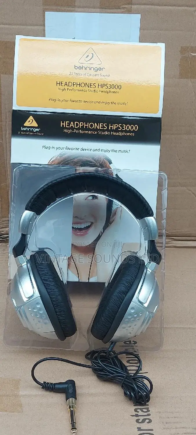 Behringer HPS3000 High-Performance Studio Headphones /New
