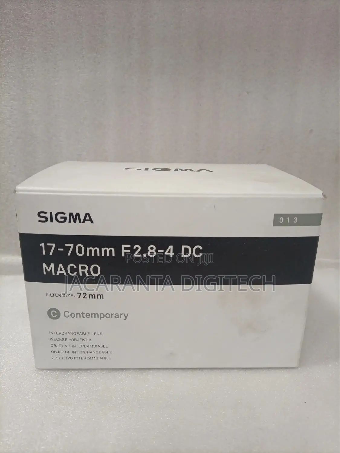 Sigma 17-70mm F/2.8-4 DC Macro OS HSM Lens for Nikon F