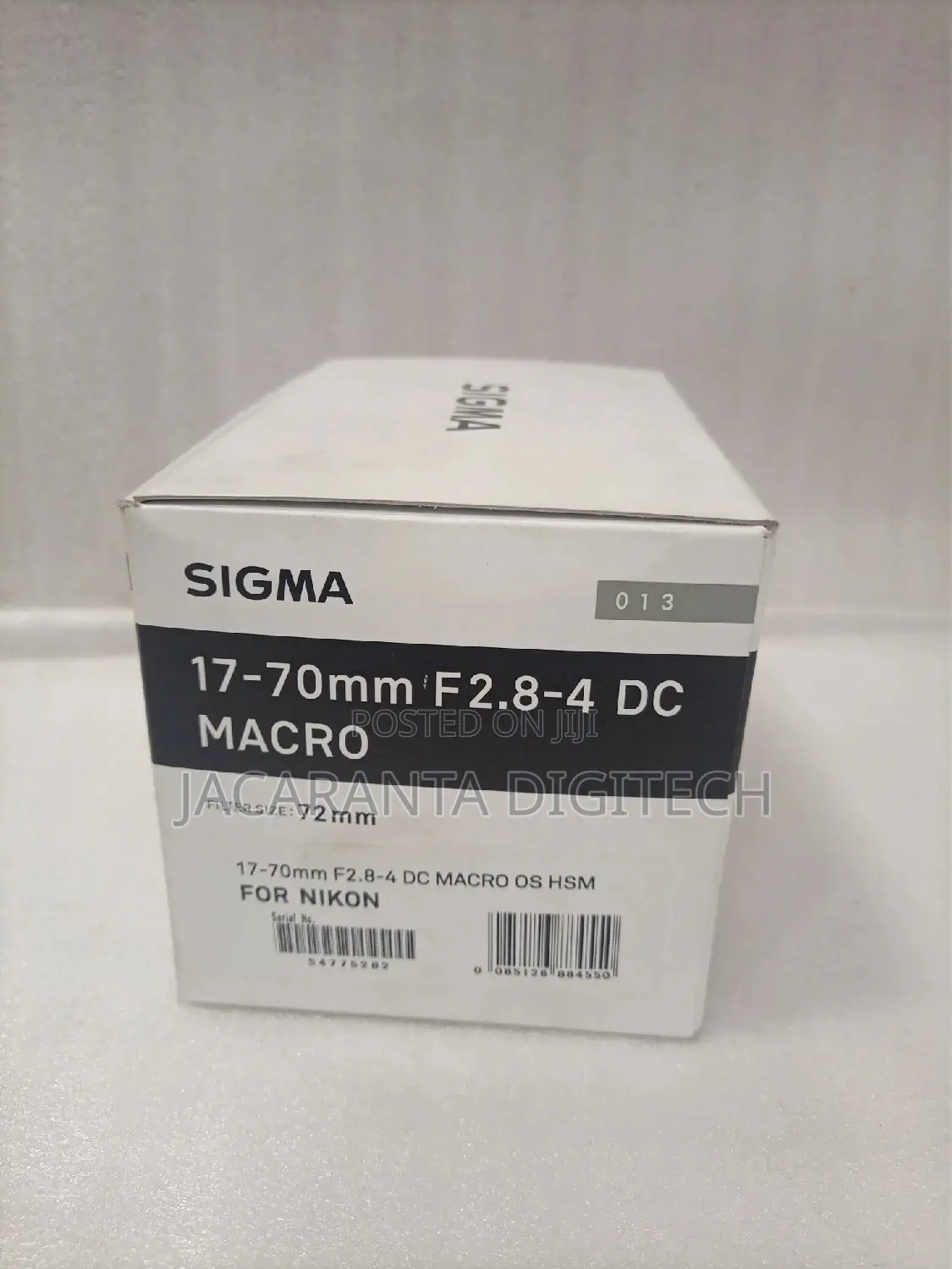 Sigma 17-70mm F/2.8-4 DC Macro OS HSM Lens for Nikon F