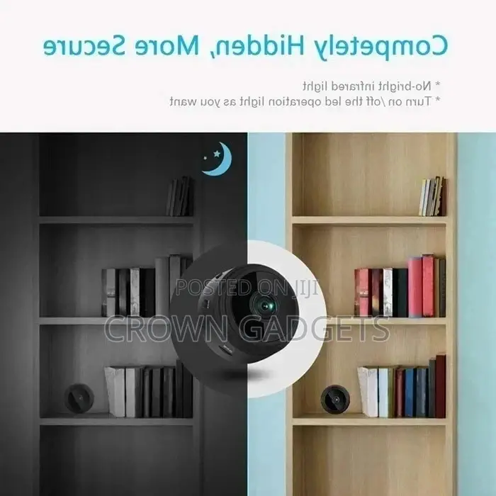 1080P Hidden Wireless Smallest Mini Wifi Spy for Security