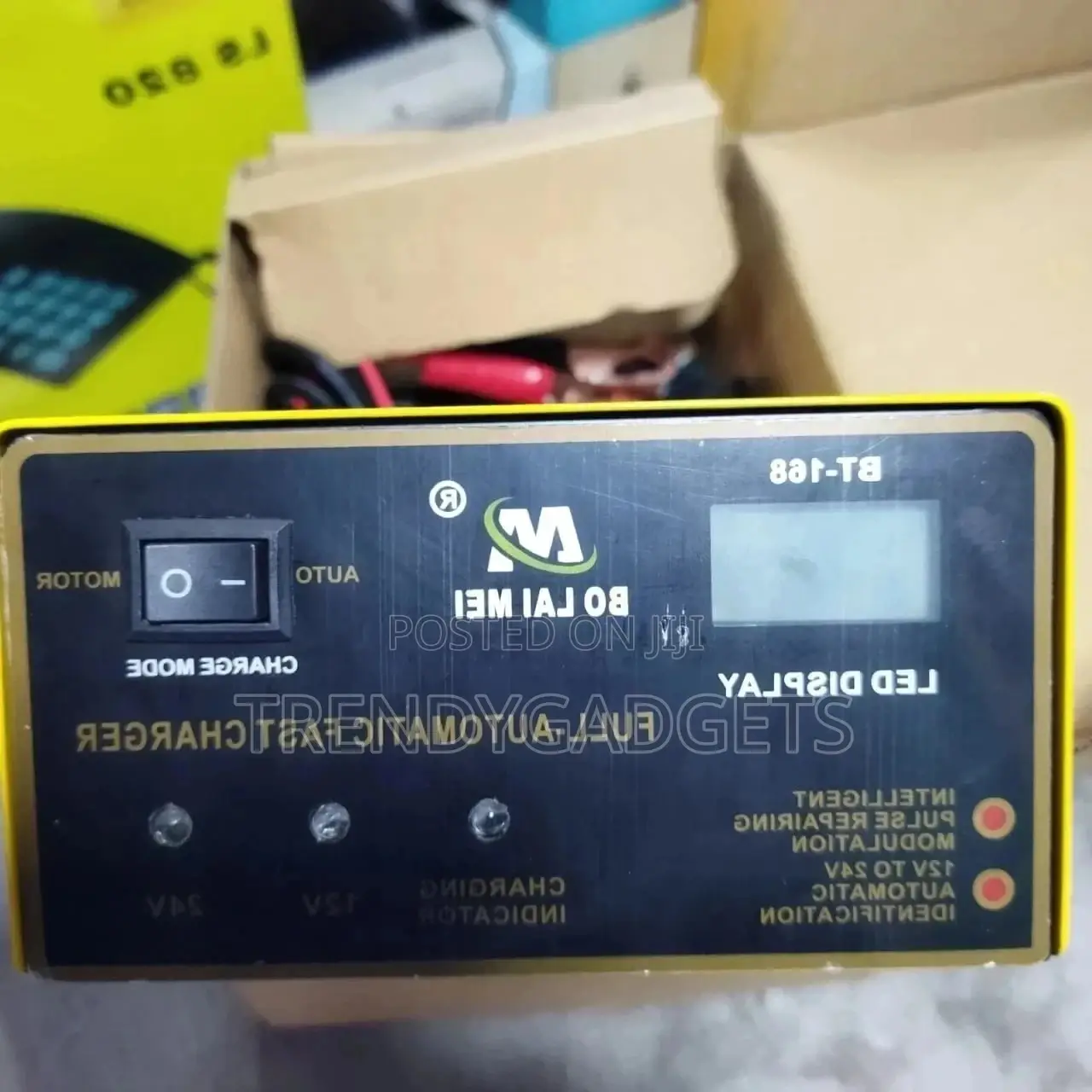 Intelligent Power Charging Car Battery