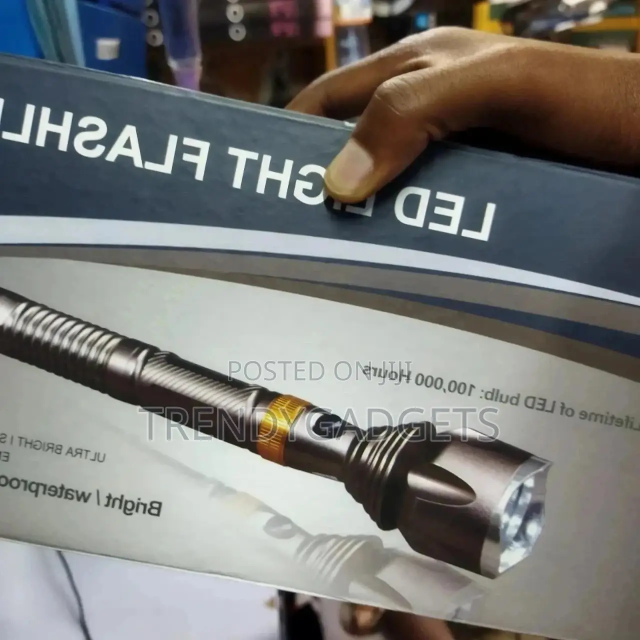 Powerful Waterproof LED Flashlight Super Bright
