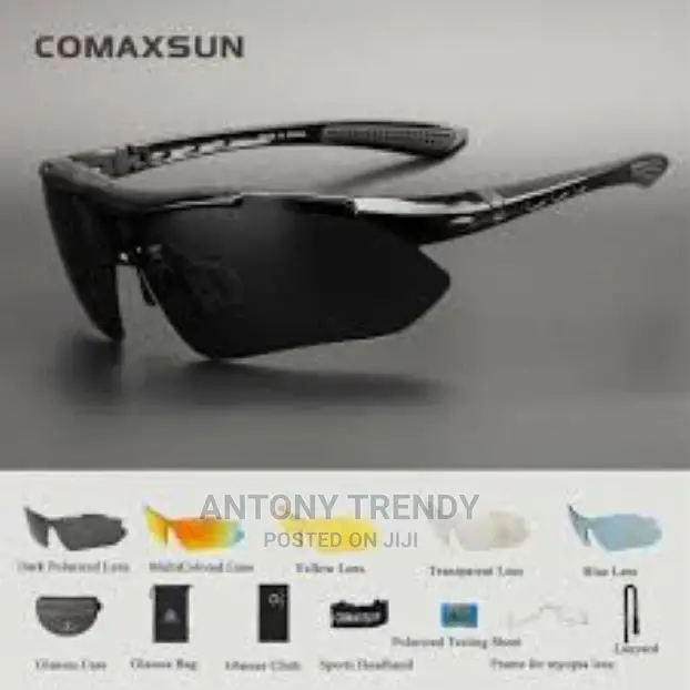 Polarized Sunglasses Cycling Sports Glasses Goggles 5 Lenses