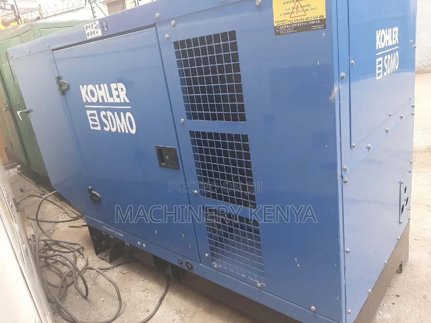 80kva Diesel Powered Used Sdmo Generator