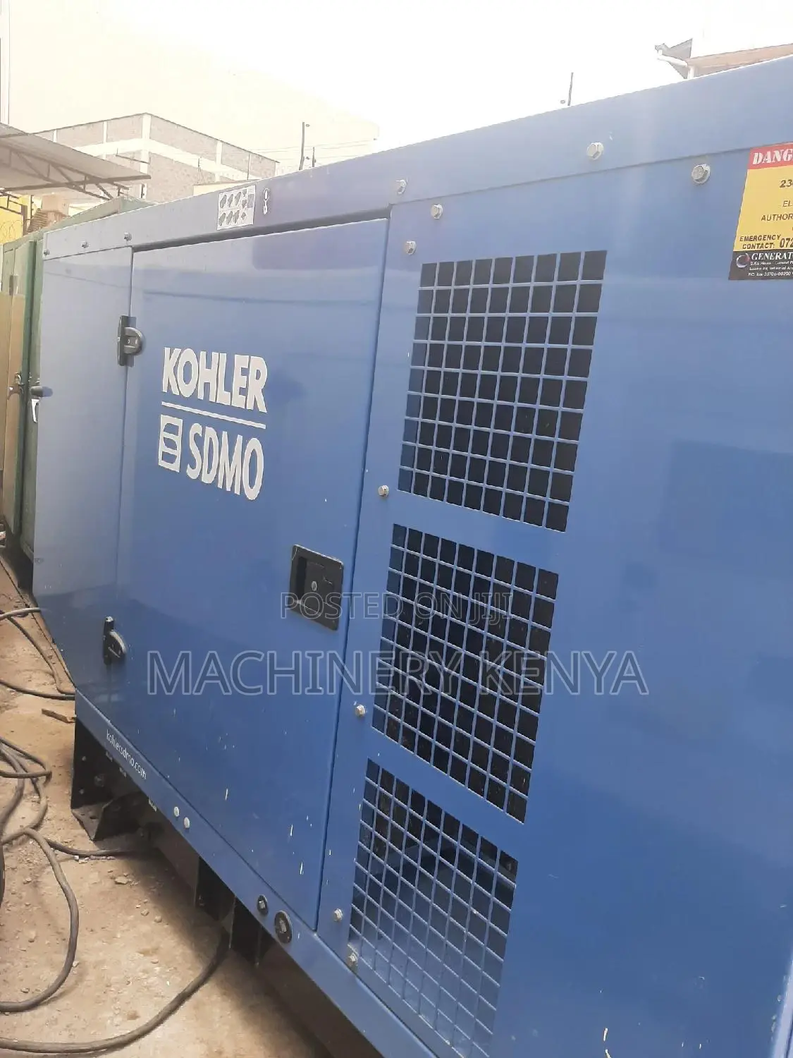 80kva Diesel Powered Used Sdmo Generator