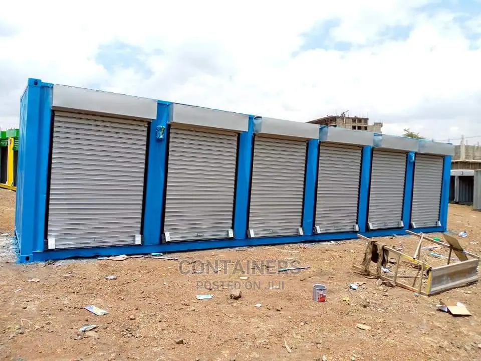 Complete Shipping Container Stalls