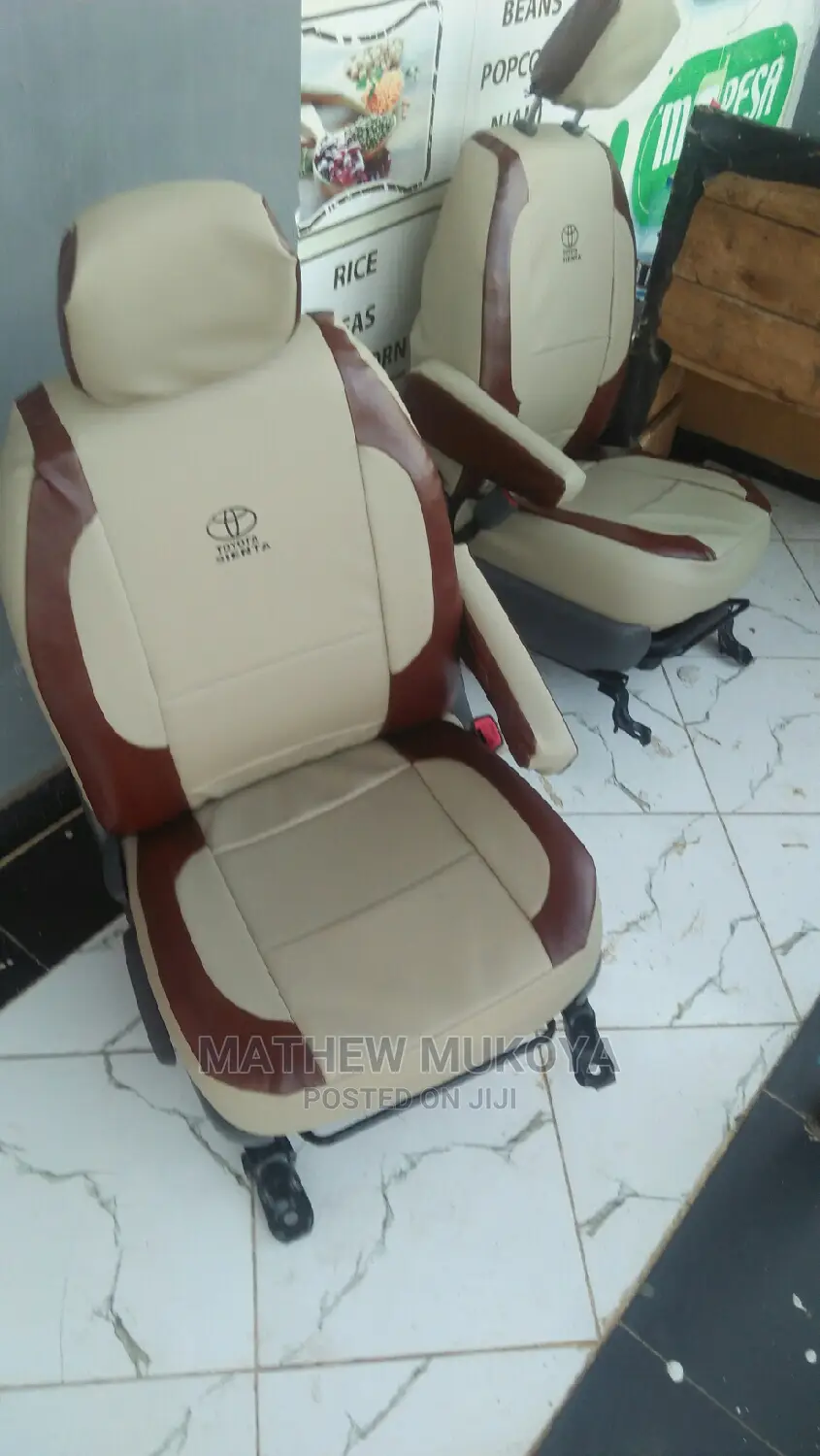 Khaki Car Seat Covers