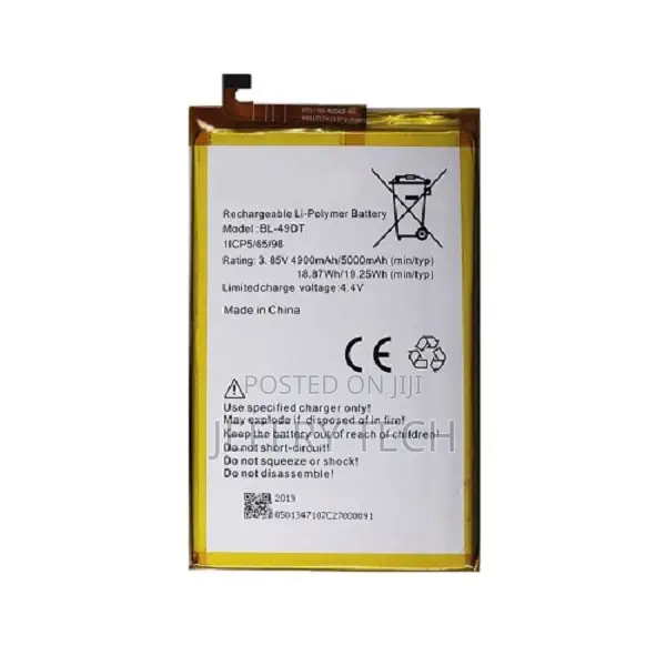 Tecno Pouvoir 1 LA6 BL-49DT Replacement Battery