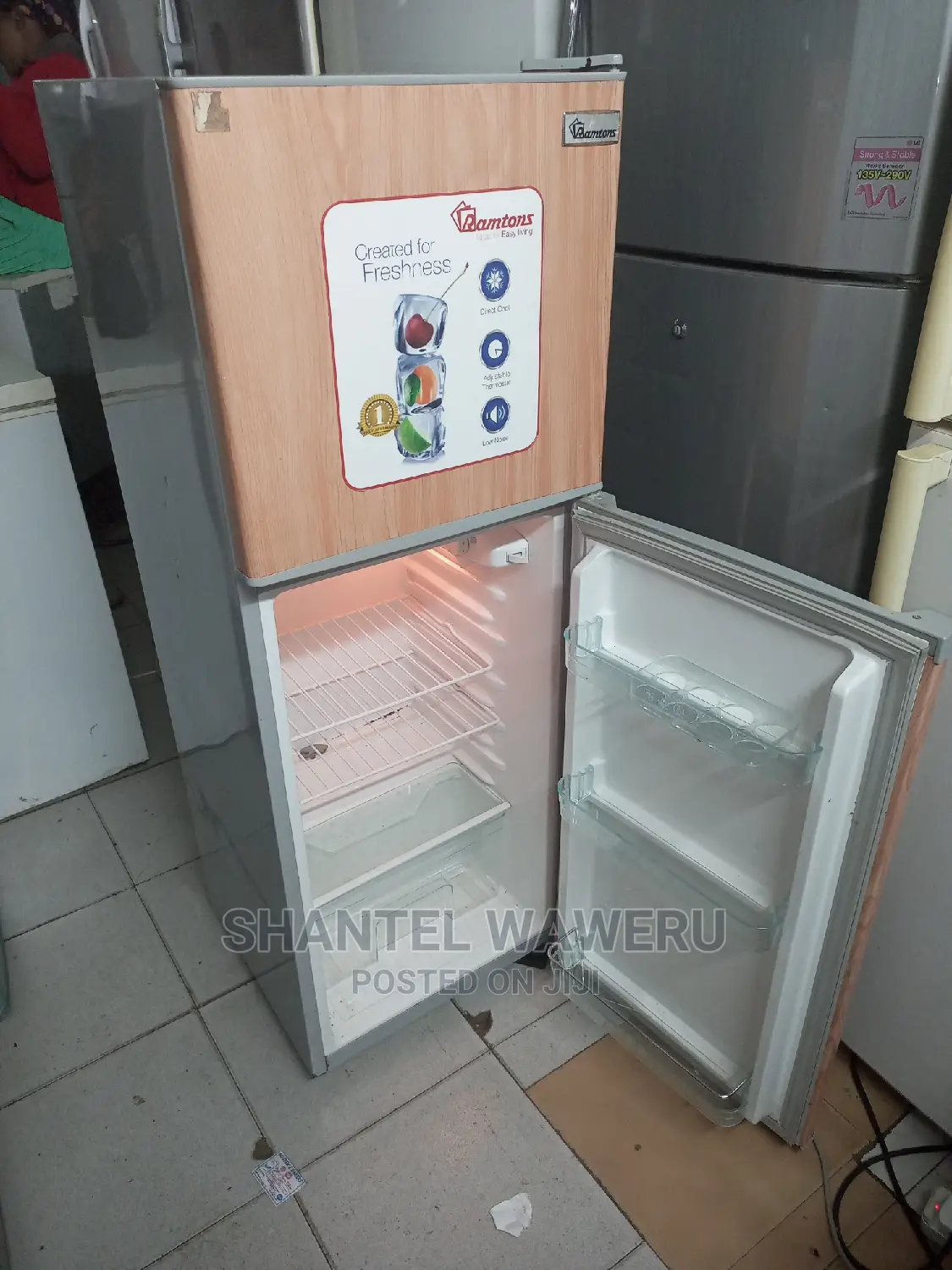 Min Double Door Fridge
