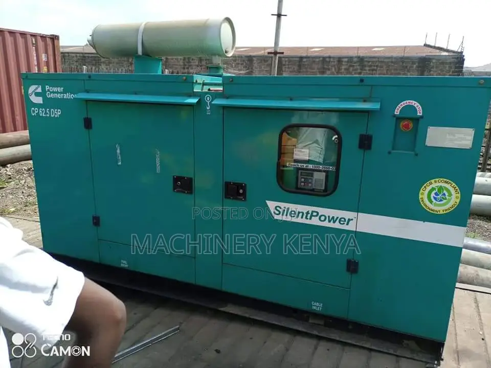 Cummins 62kva Slightly Used Generator