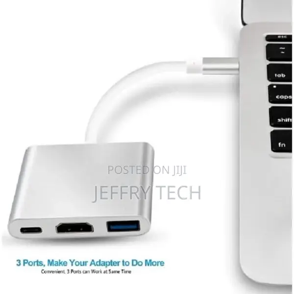 Usb Type C to Hdmi/Usb 3.0/Type C Adapter