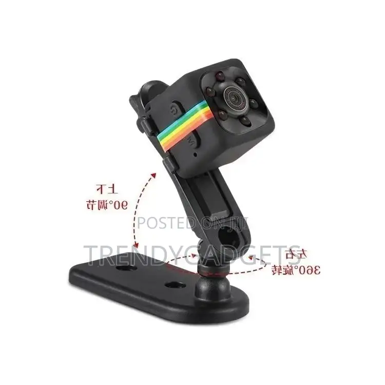 SQ11 Mini Camera 1080P HD Night Vision Easy to Mount