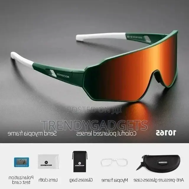 Ports Sunglasses With 3 Interchangeable Lenses