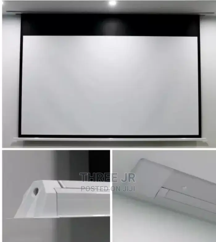 Electric Projection Screen 72inch Limited Stock.