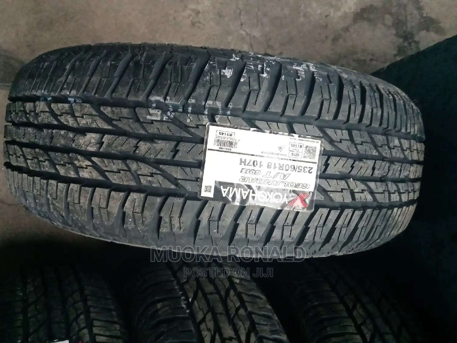 235/60r18 Yokohama Tyre