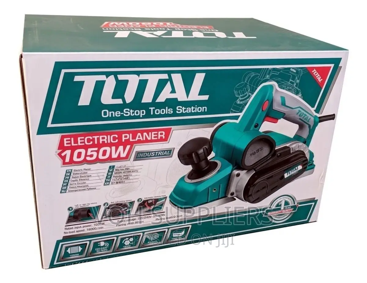 Total Electric Planer 1050w-Tl1108236