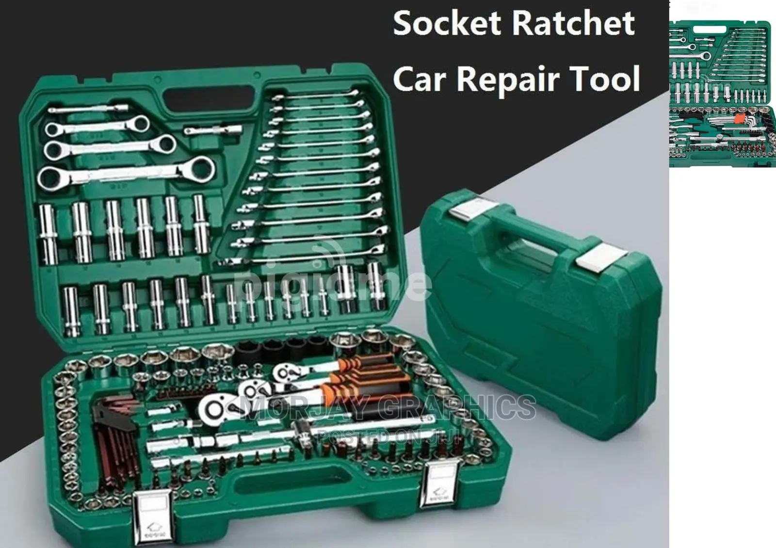 150PCS Household 1/2"3/8"1/4" Socket Spanner Wrench Auto Rep