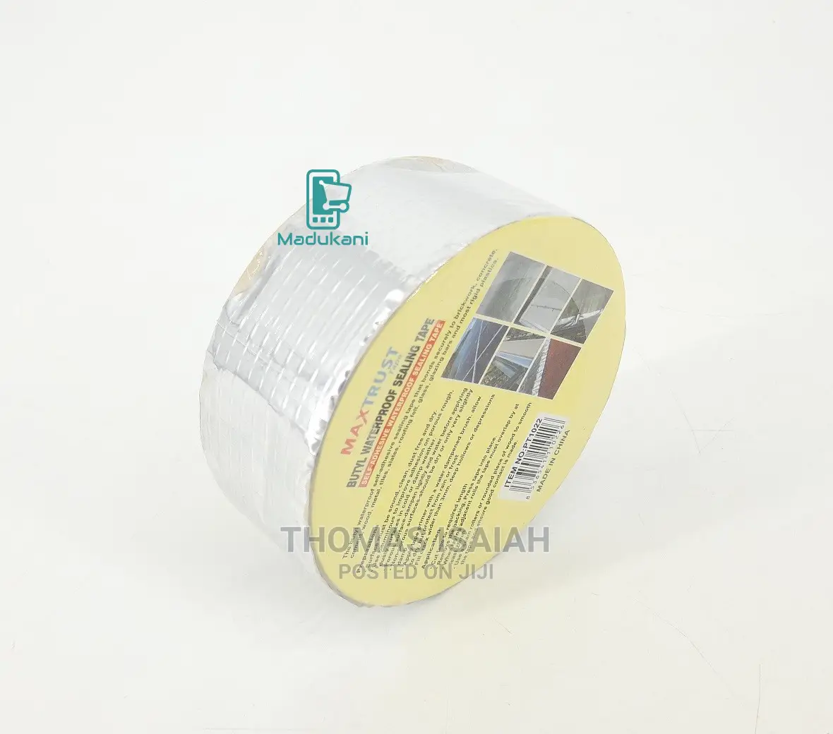 Maxtrust 5cm by 5m Wide Butyl Waterproof Sealing Tape