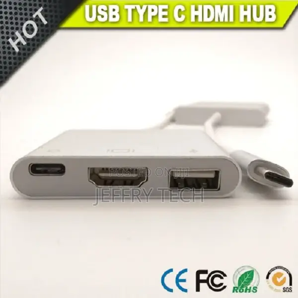 Vision New USB Type C to HDMI Hub Adapter With USB3.1 Female
