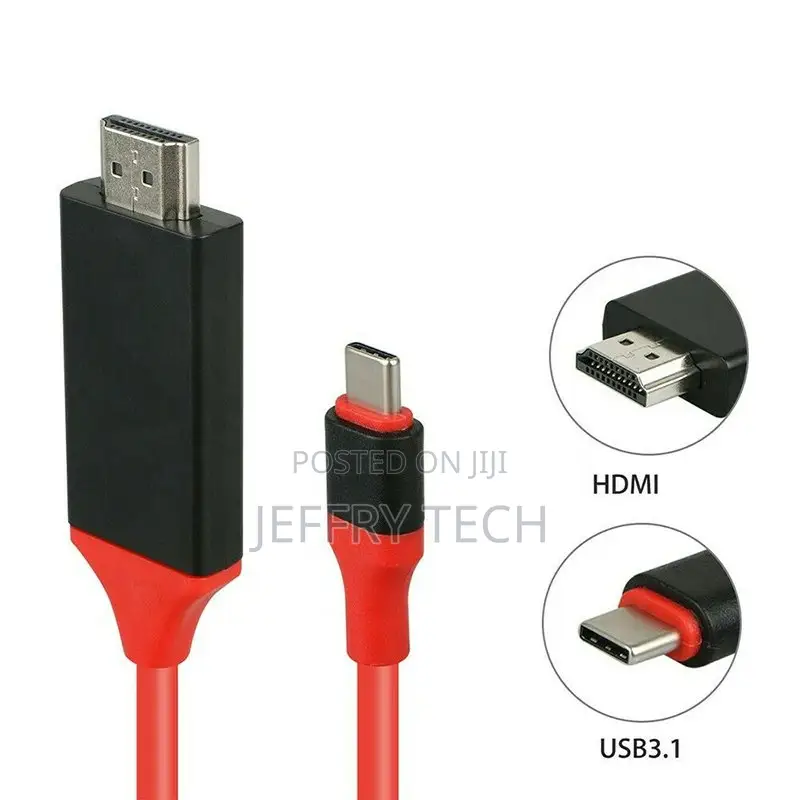 2m 4k Usb 3.1 Typ C to Hdmi Converter Cables Usb Type C to H