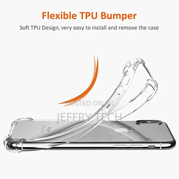 Silicon Cell Phone Anti-Shock Phone Case for iPhone X