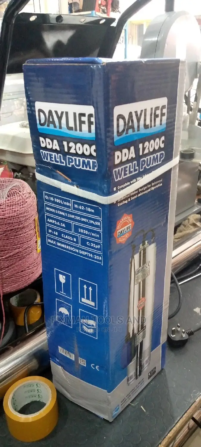New Dayliff Dda 1200c Well Submissive Water Pump 1.25 Hp