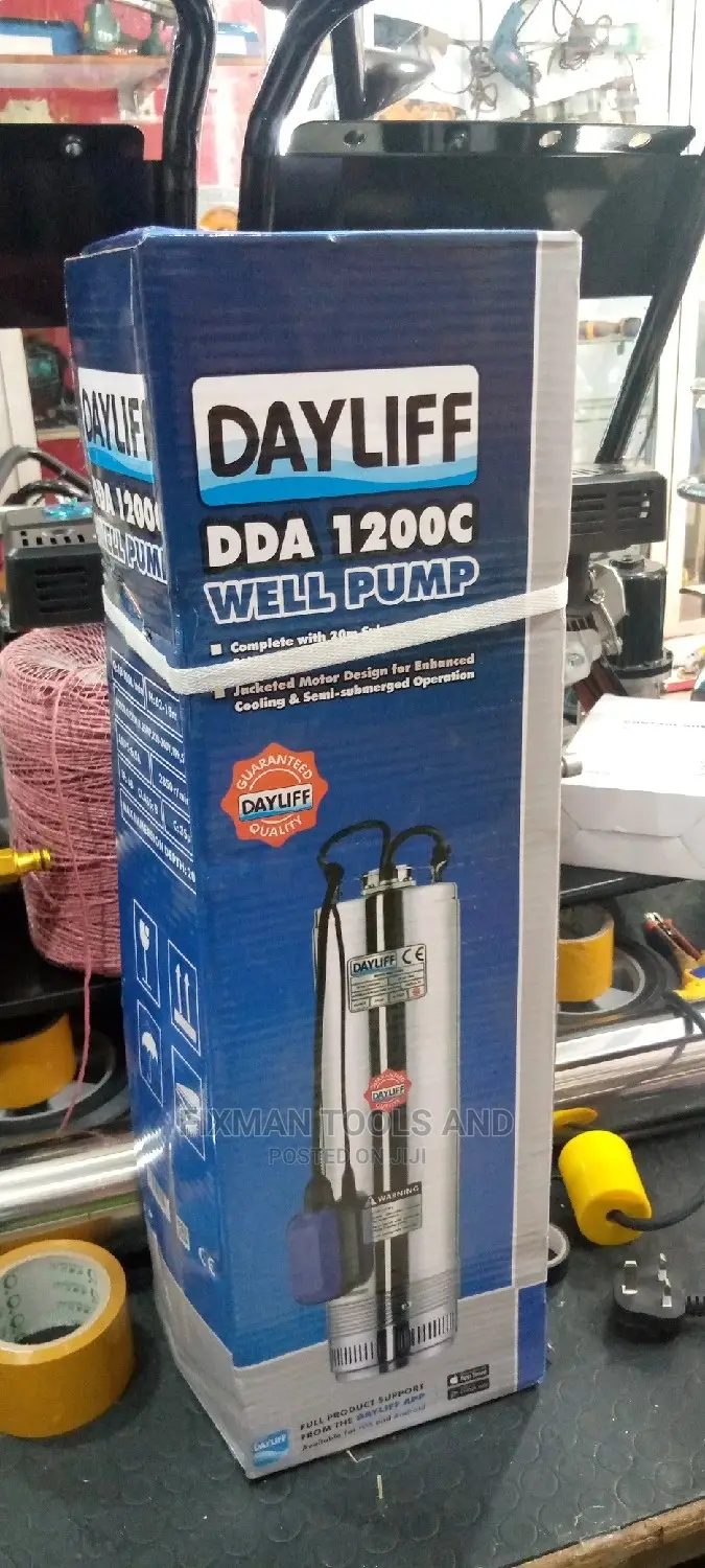 Dayliff 1.25 HP Dda1200c Submissive Water Pump