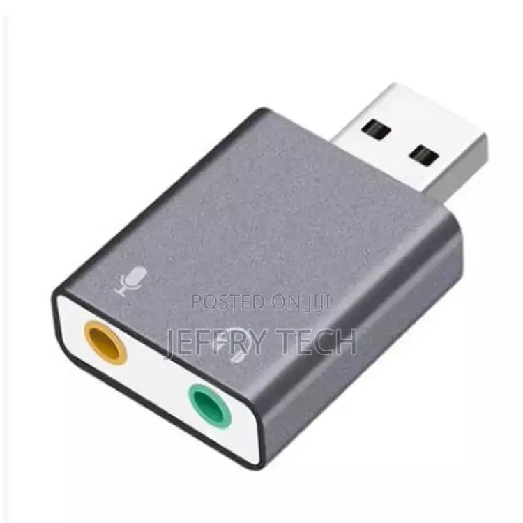 External USB Sound Card Portable HIFI Magic Voice 7.1CH Micr