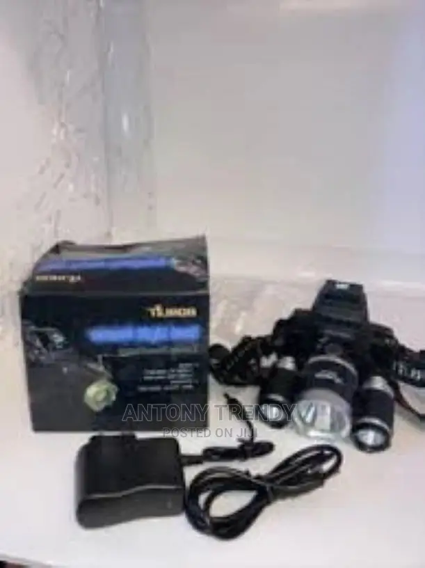 The Revenant Super Bright LED Headlamp 4 Modes 3 CREE XM-L T