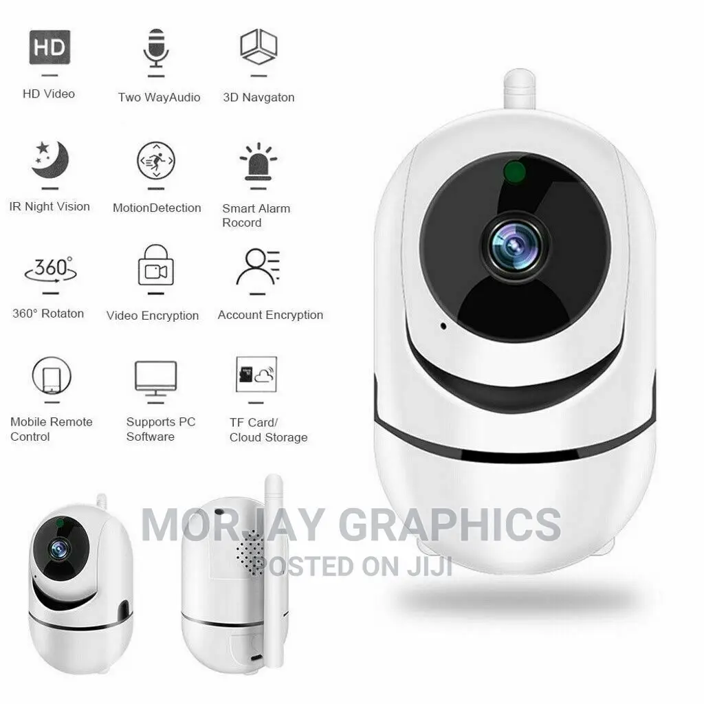 1080P HD Wireless Baby Monitor Pet Webcam