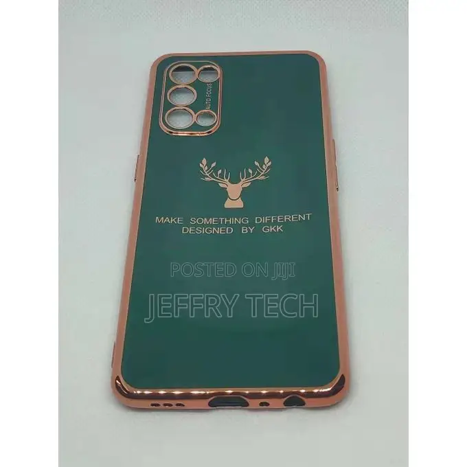 Oppo Reno 5 Gkk Silcon Case Anti Protection - Green