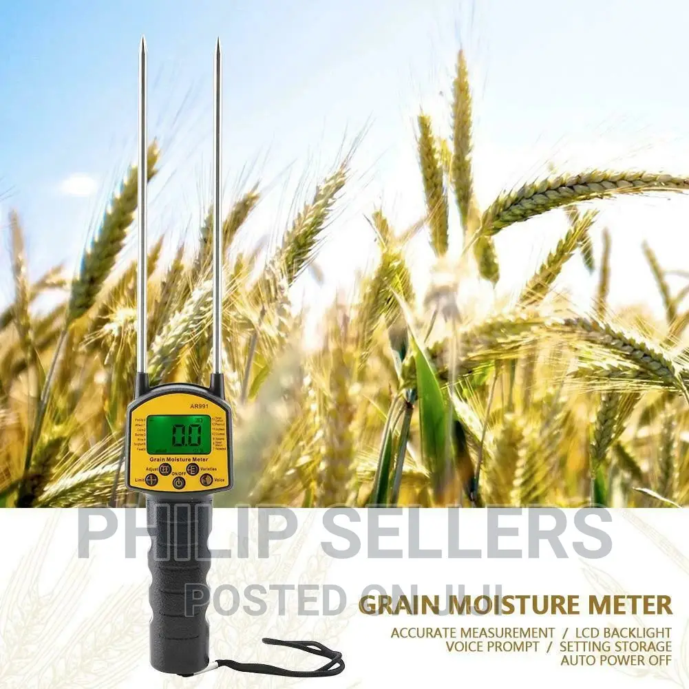 Digital Grain Moisture Meter for Wheat/Soybean/Corn/Peanut