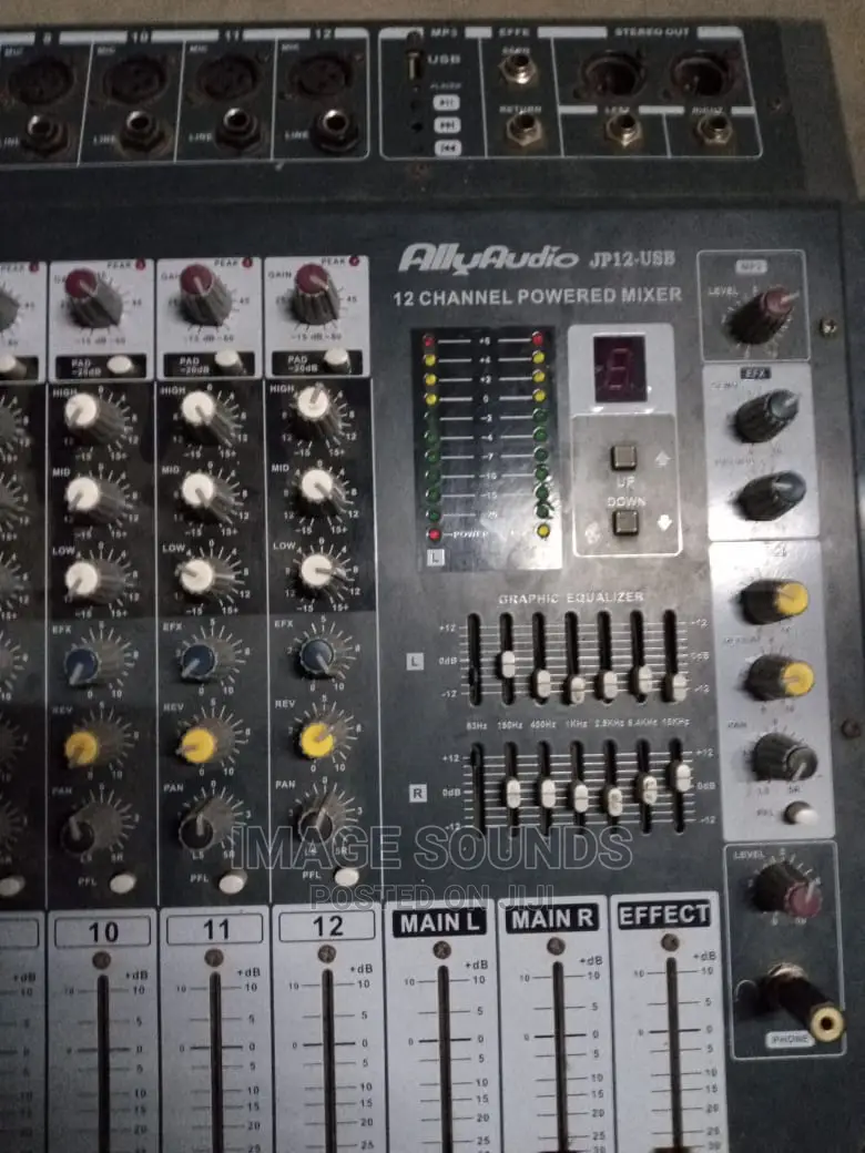 Powered Mixer Ally Audio