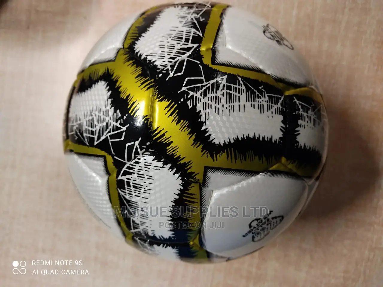 Samba Xtreme Football Yellow, White Black Ball