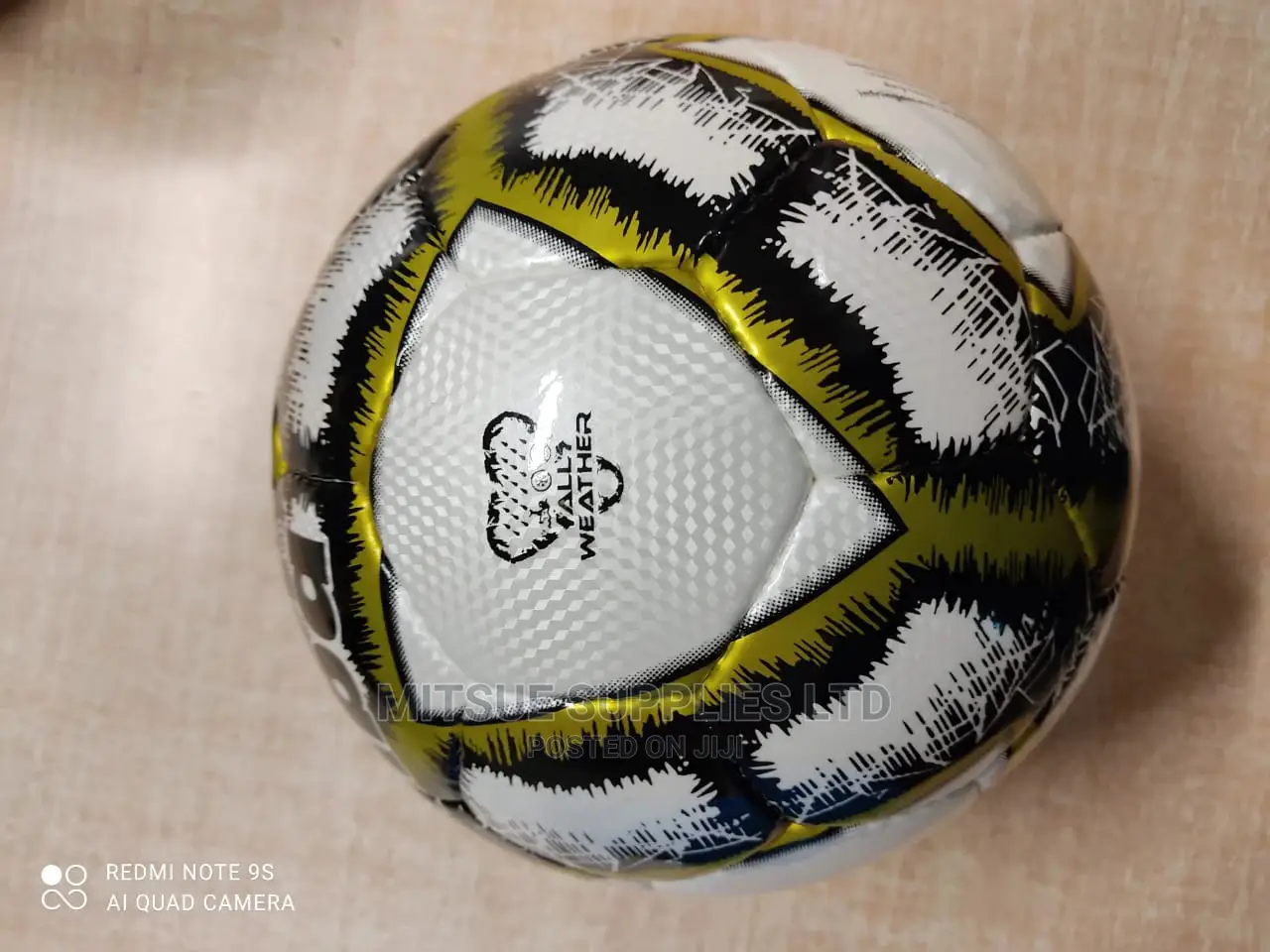 Samba Xtreme Football Yellow, White Black Ball