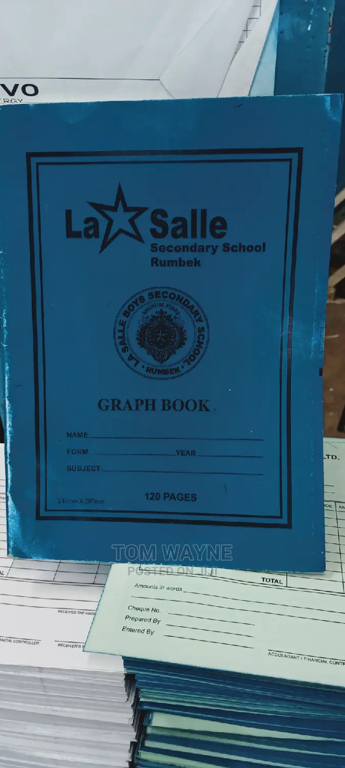 Exercise Books Customization, A4