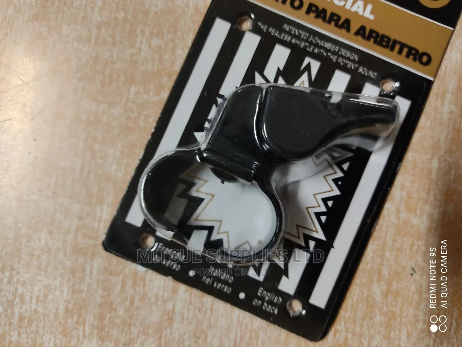 Fox 40 Plastic Whistle With Finger Loop