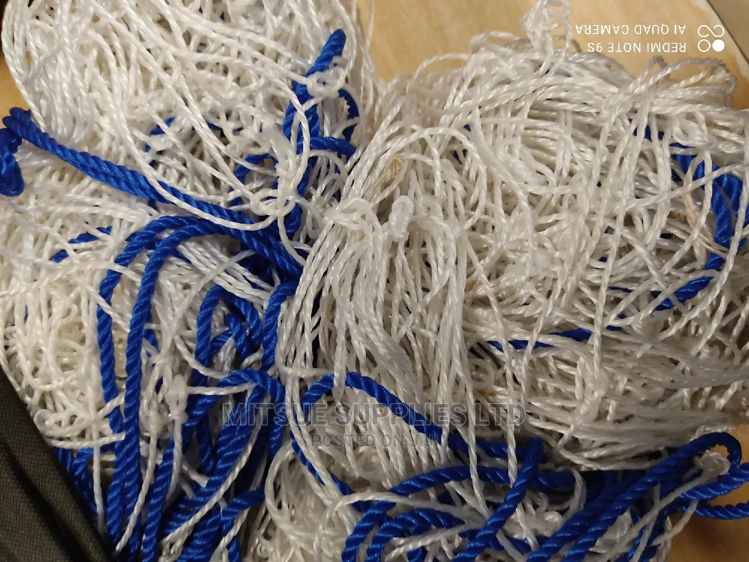 A Pair of Professional Standard Size Soccer Goalnet 2mm